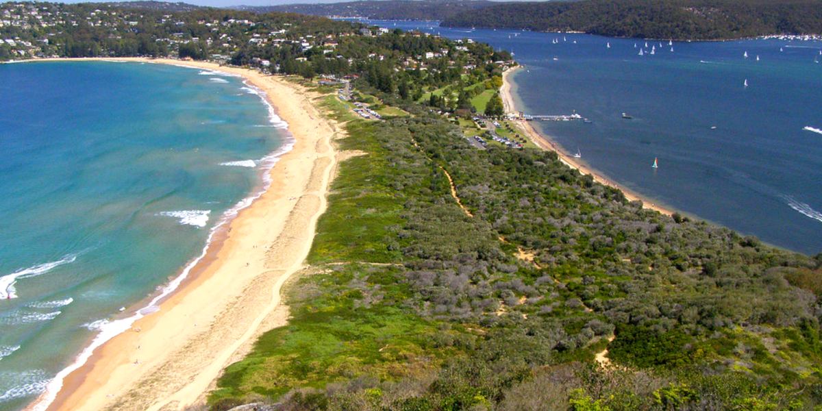 Beach and ocean waves